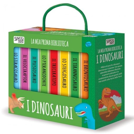 Libri per Bambini La Mia Prima Biblioteca: i Dinosauri I Sassi