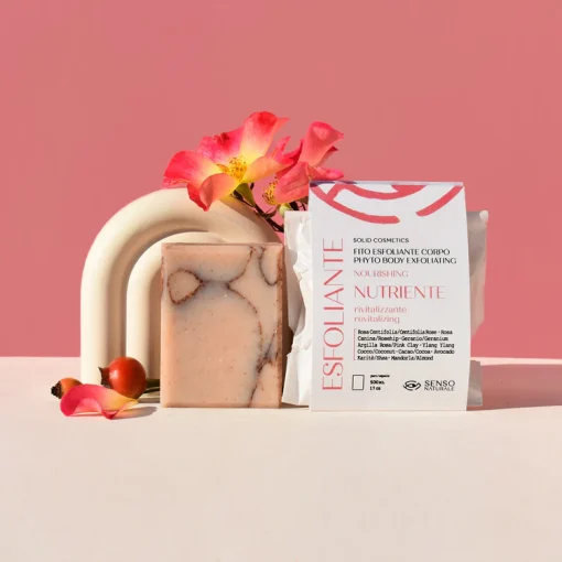 Detergente Scrub NUTRIENTE - per pelle da normale a secca I Senso Naturale