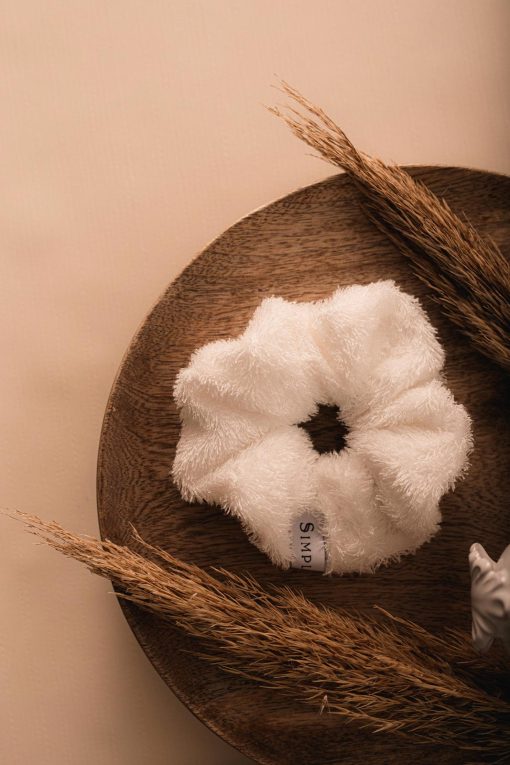 Scrunchie in spugna di bambù - immagine 2
