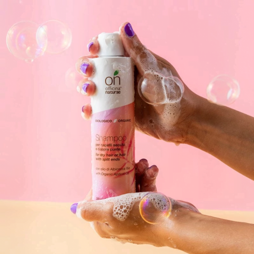 Shampoo per capelli secchi e doppie punte 200ml | Officina Naturae - immagine 2