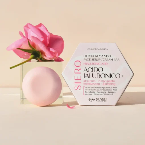 Siero Acido Ialuronico IDRATANTE per il viso - Pelle Normale I Senso Naturale