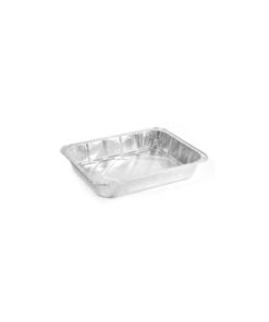 Vaschette alluminio rettangolari 8 porzioni pezzi 50