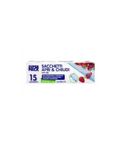 Sacchetti freezer 24x17 litri 1 pezzi 15