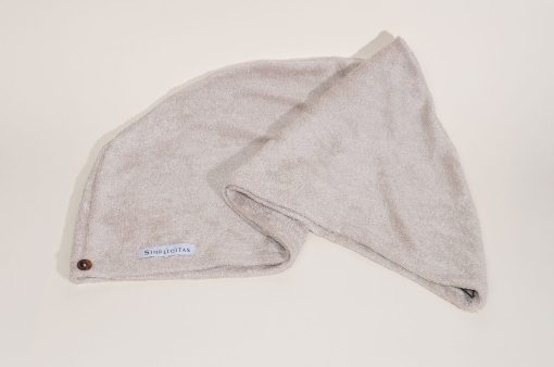 Turbante capelli in spugna di bambù - immagine 6