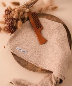 Turbante capelli in spugna di bambù