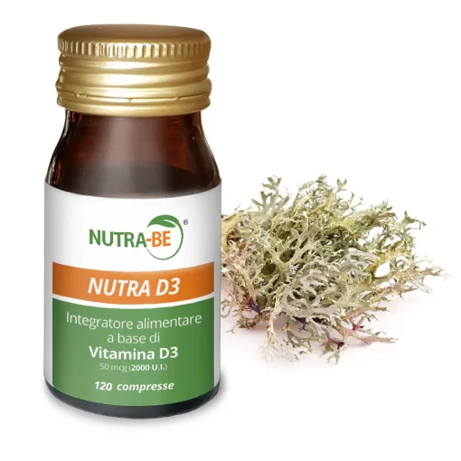 NUTRA D3 per ossa e denti | 120 compresse | Vegan