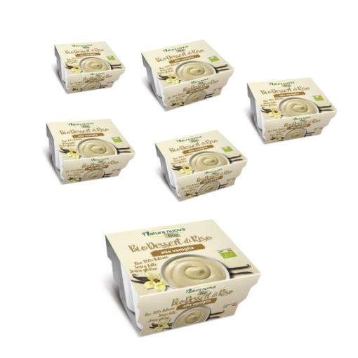 Bio Dessert di Riso Vaniglia Pack 6 Conf.