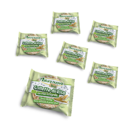 Gallette di riso da agricoltura biologica Pack 30pz