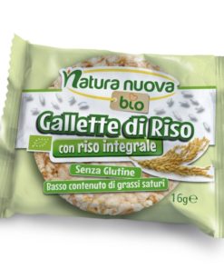 Gallette di riso da agricoltura biologica