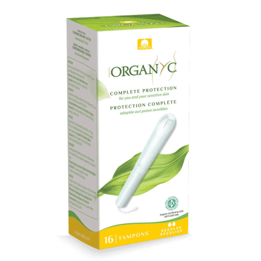 Assorbenti Interni Regular con Applicatore in Cartone (16 pezzi) | Organyc