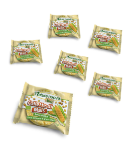 Gallette di mais da agricoltura biologica Pack 30pz