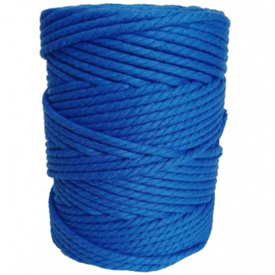 Porta cellulare in macramè | Macramè de Candela (Colore: bluette)