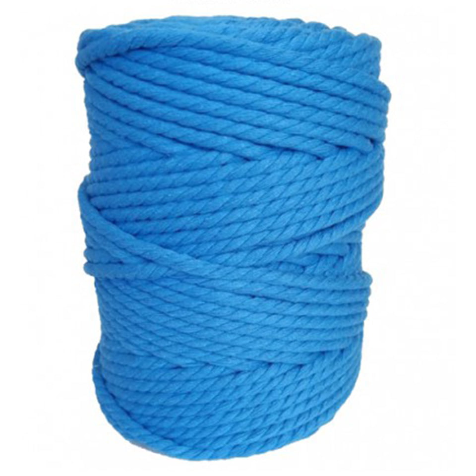 Porta borraccia in macramè | Macramè de Candela (Colore: azzurro)