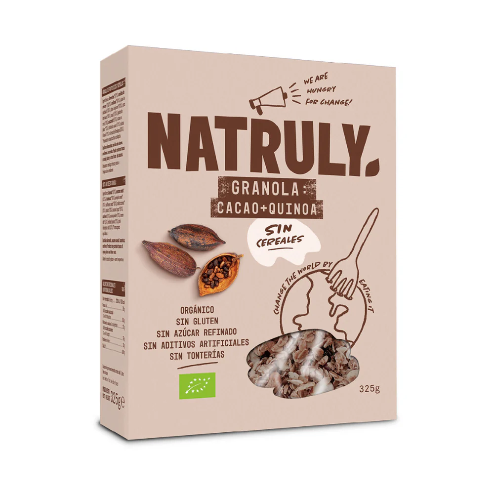 GRANOLA DI CACAO SENZA CEREALI | BIO | Natruly
