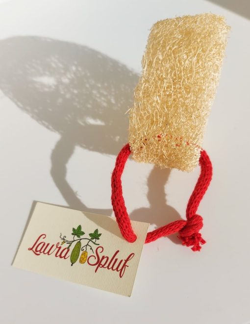 Posa sapone in luffa disco da 3 cm - immagine 2