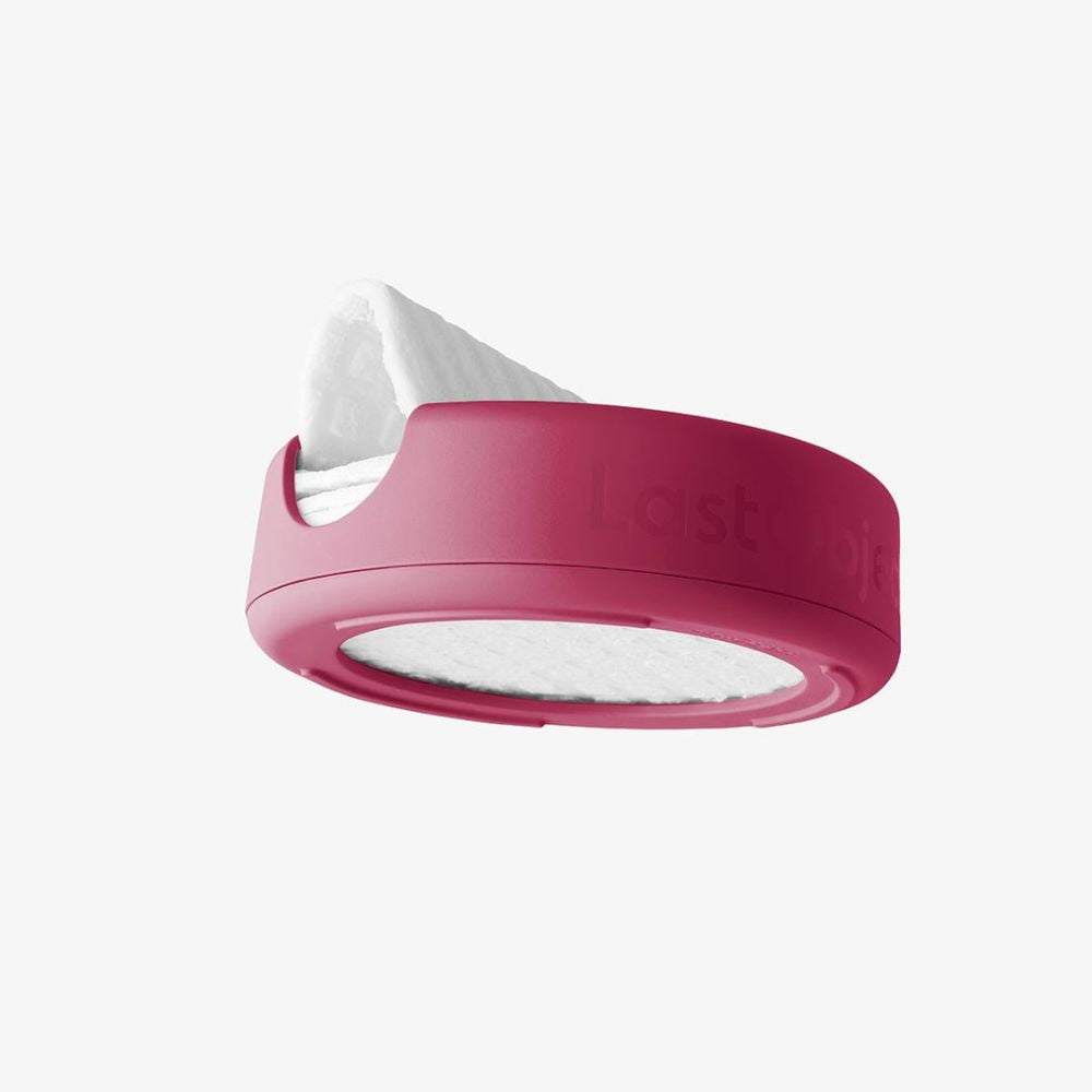 Dischetti grandi di cotone riutilizzabili x 7 | LastRound Large (colore: Rosso)