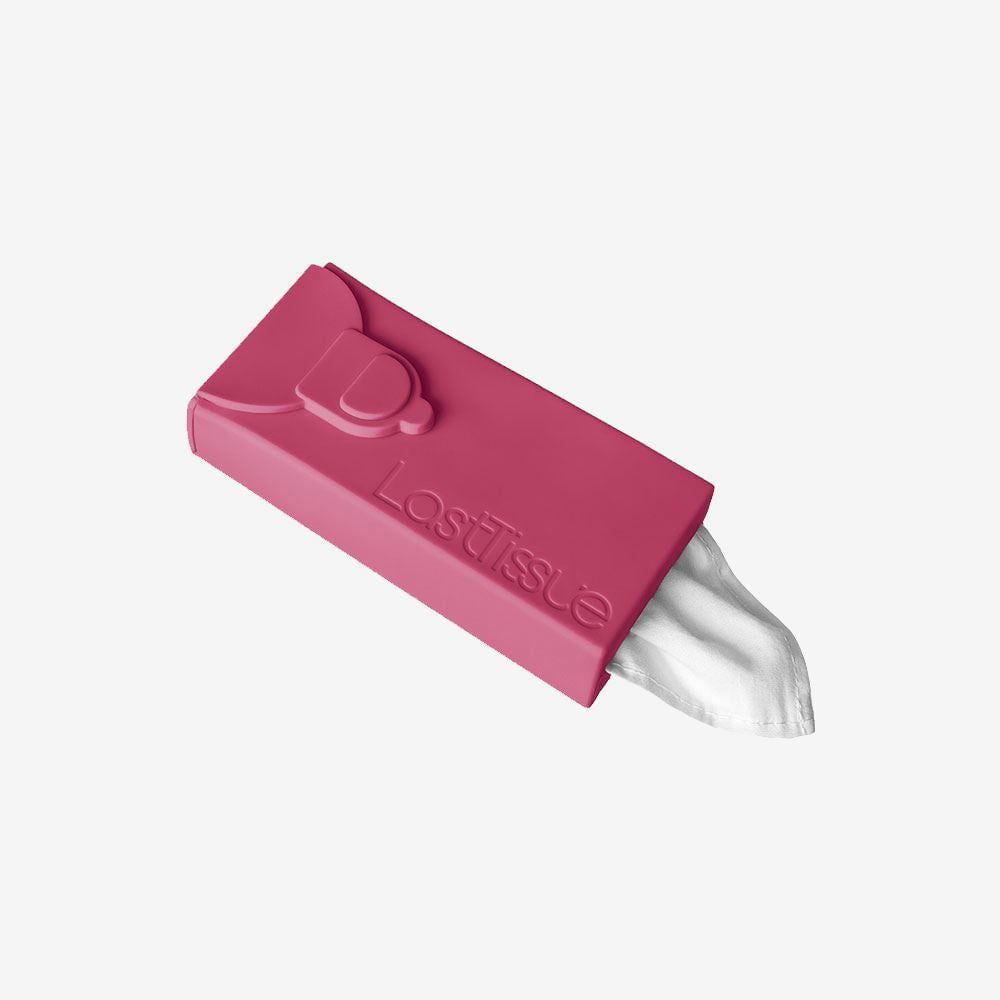 Fazzoletti riutilizzabili x 6 | LastTissue Pack (colore: Rosso)