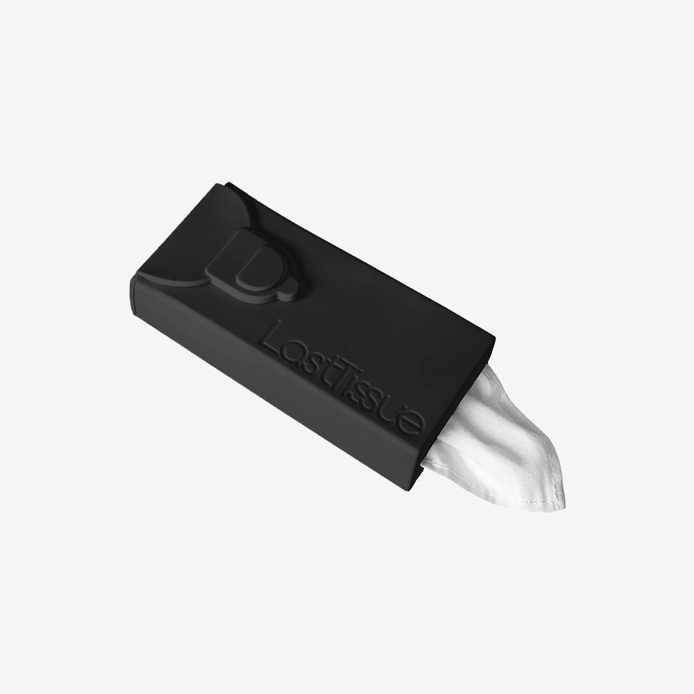 Fazzoletti riutilizzabili x 6 | LastTissue Pack (colore: Nero)