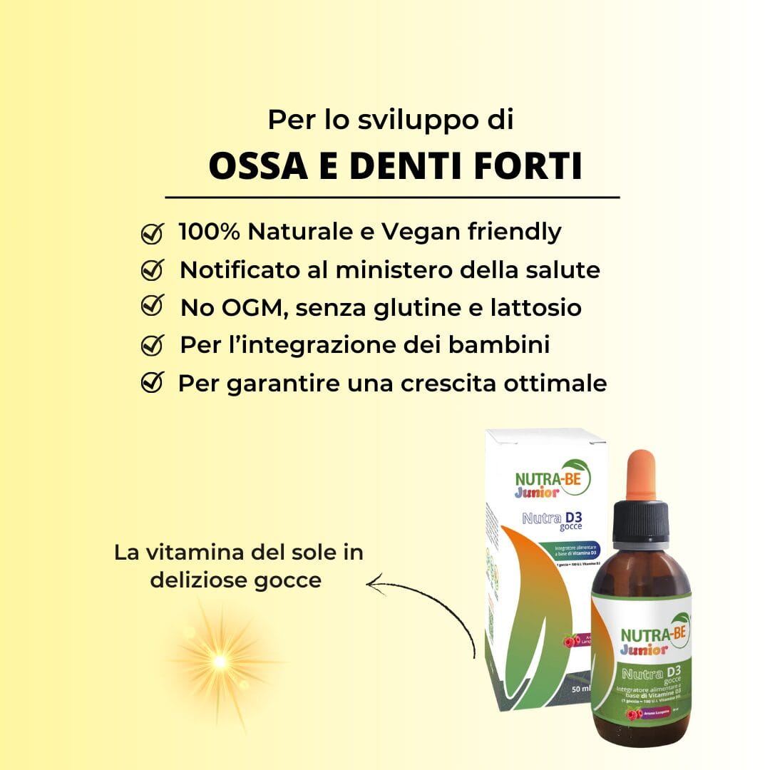 NUTRA D3 per ossa e denti | 50 ml | Vegan - immagine 4