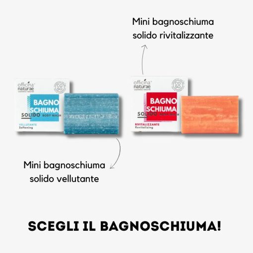 KIT VIAGGIO MINIMAL | Shampoo e bagnoschiuma mini, Dentifricio in pastiglie, Deodorante - immagine 4