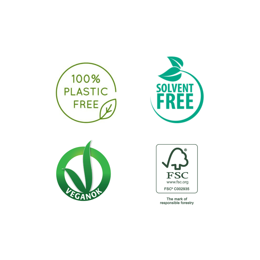 Pettine piccolo in legno a denti radi - immagine 6