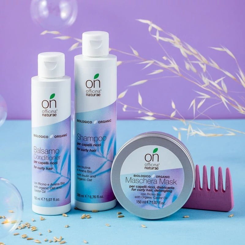 Maschera districante per capelli ricci | 150 ml | Officina Naturae - immagine 3
