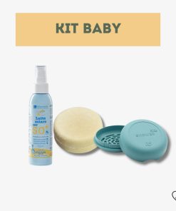 KIT BABY | Latte solare Baby, Doccia Shampoo delicato, Portashower