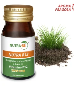 NUTRA B12 1000 mcg cianocobalamina | 120 compresse | Vegan