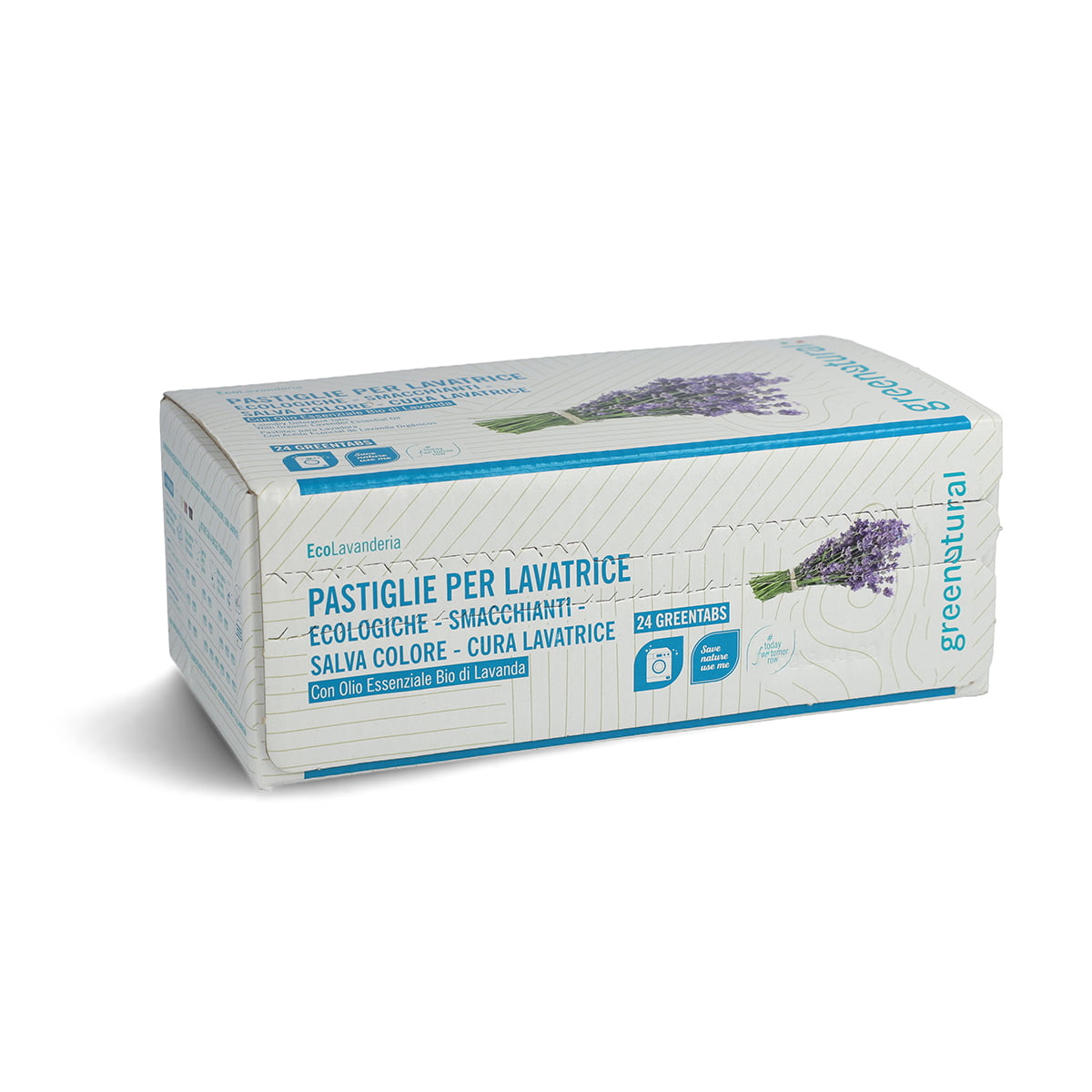 GreenTabs Lavatrice Lavanda 24 pastiglie | Greenatural