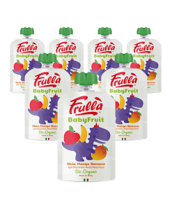 Baby Fruit Mela Mango Banana Biologico - Pack 10 pezzi