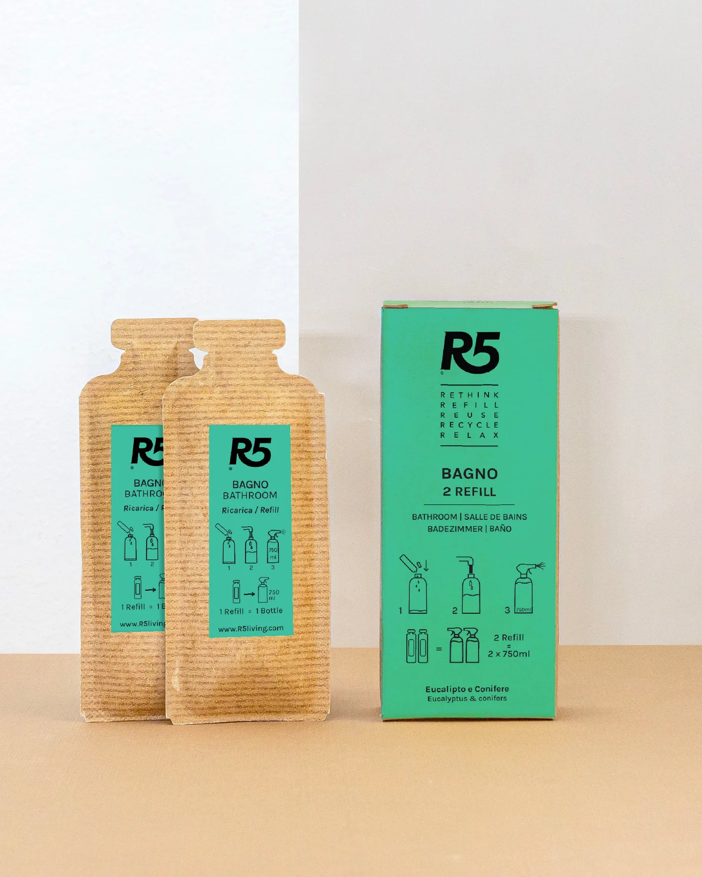 2 Refill Ricarica Kit Bagno | R5 Living