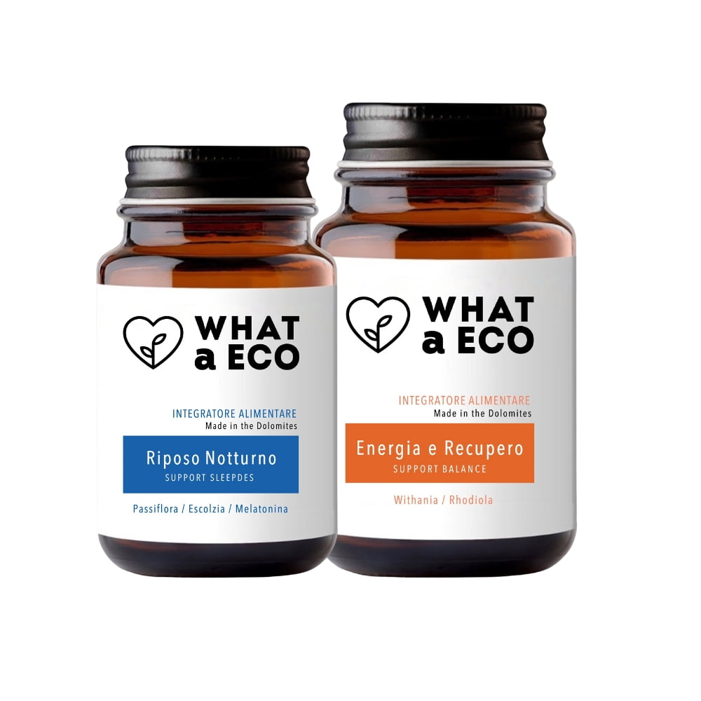 FULL HEALTH SET Energia & Riposo | Integratori alimentari 100% naturali