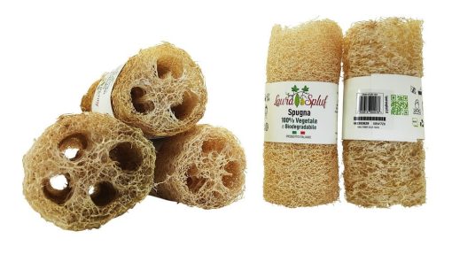 Cilindro di luffa da 14 cm - immagine 2