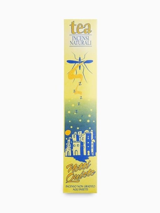 Incenso Notti Quiete 12 stick | Rimedio Anti Zanzare | Teanatura