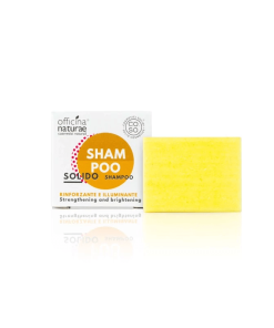 Mini Size Shampoo solido rinforzante illuminante | 15 gr | Officina Naturae