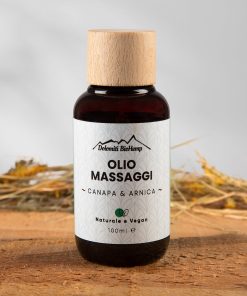 Olio massaggi Canapa & Arnica 100ml | Dolomiti BioHemp