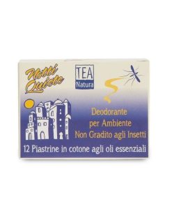 Piastrine Deodoranti Notti Quiete 12 pz. | Rimedio Anti Zanzare | Teanatura 