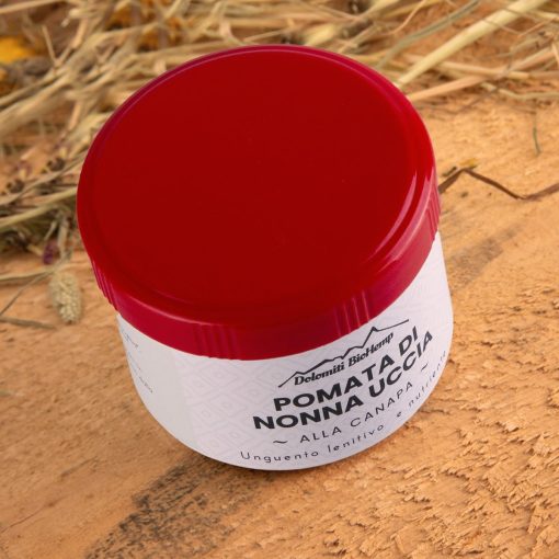 Crema antinfiammatoria alla canapa con cera d'api 60ml | POMATA DI NONNA UCCIA | Dolomiti BioHemp - immagine 4