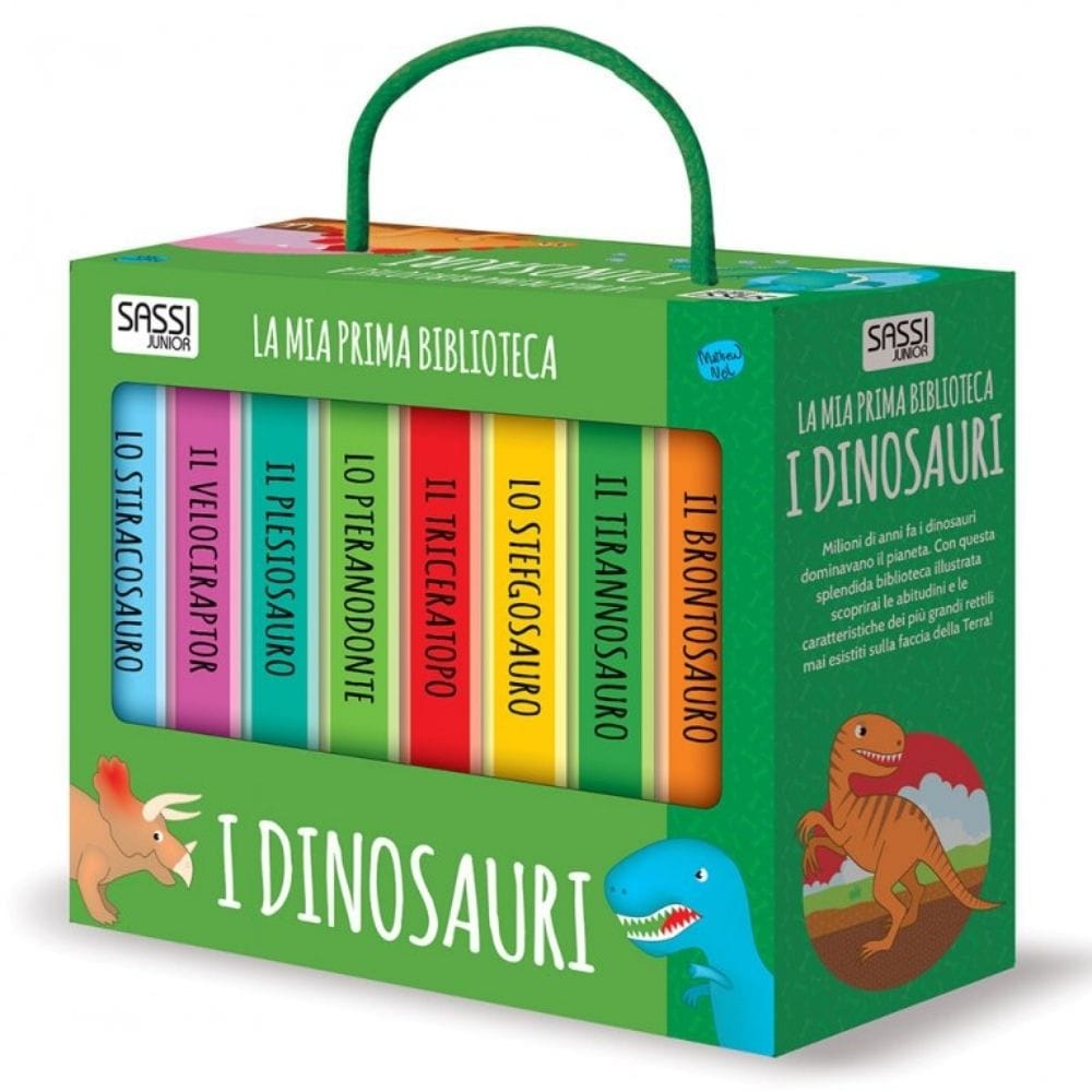 Libri per Bambini La Mia Prima Biblioteca: i Dinosauri I Sassi