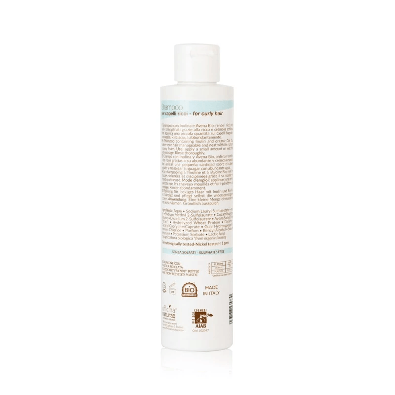 Shampoo per capelli ricci 200 ml | Officina Naturae - immagine 5