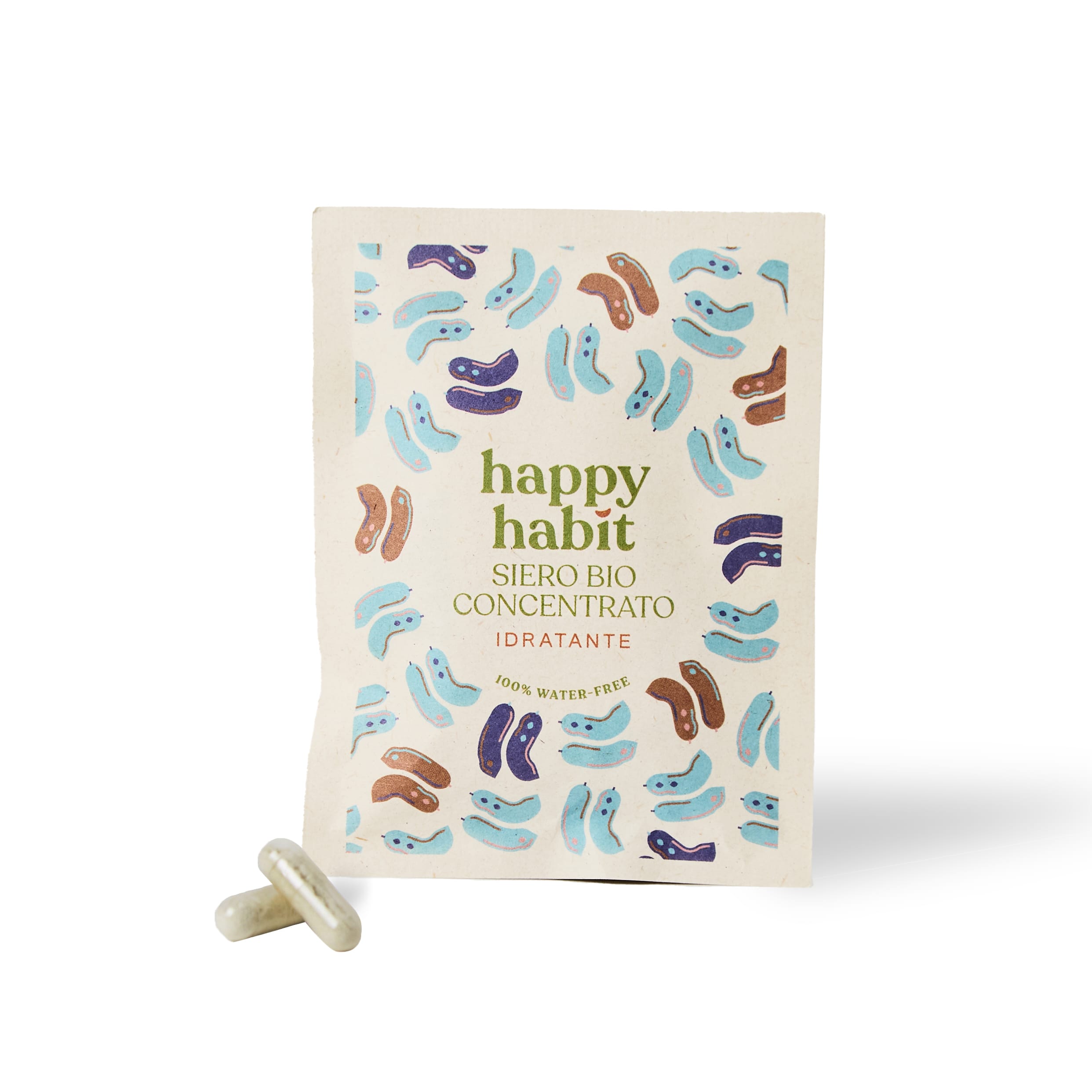Siero Viso Bio Attiva Idratante | 2 Capsule | Happy Habit
