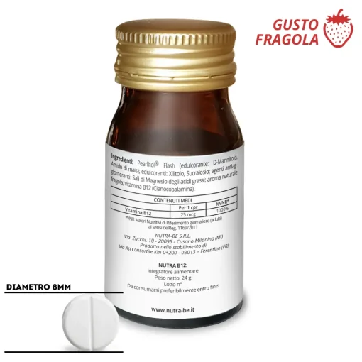 NUTRA B12 25mcg | per bambini da 4-10 anni | 120 compresse - immagine 6