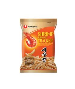 NONGSHIM Crackers di Gamberi 75G - Snack Leggero e Delizioso per Pranzo o Pomeriggio