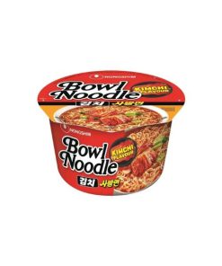 NONGSHIM Bowl Kimchi Noodles 100g - Noodles al Kimchi 100 grammi per Pasto Veloce e Delizioso