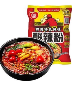 BAIJIA NOODLE PACK HOT&SOUR 105GR