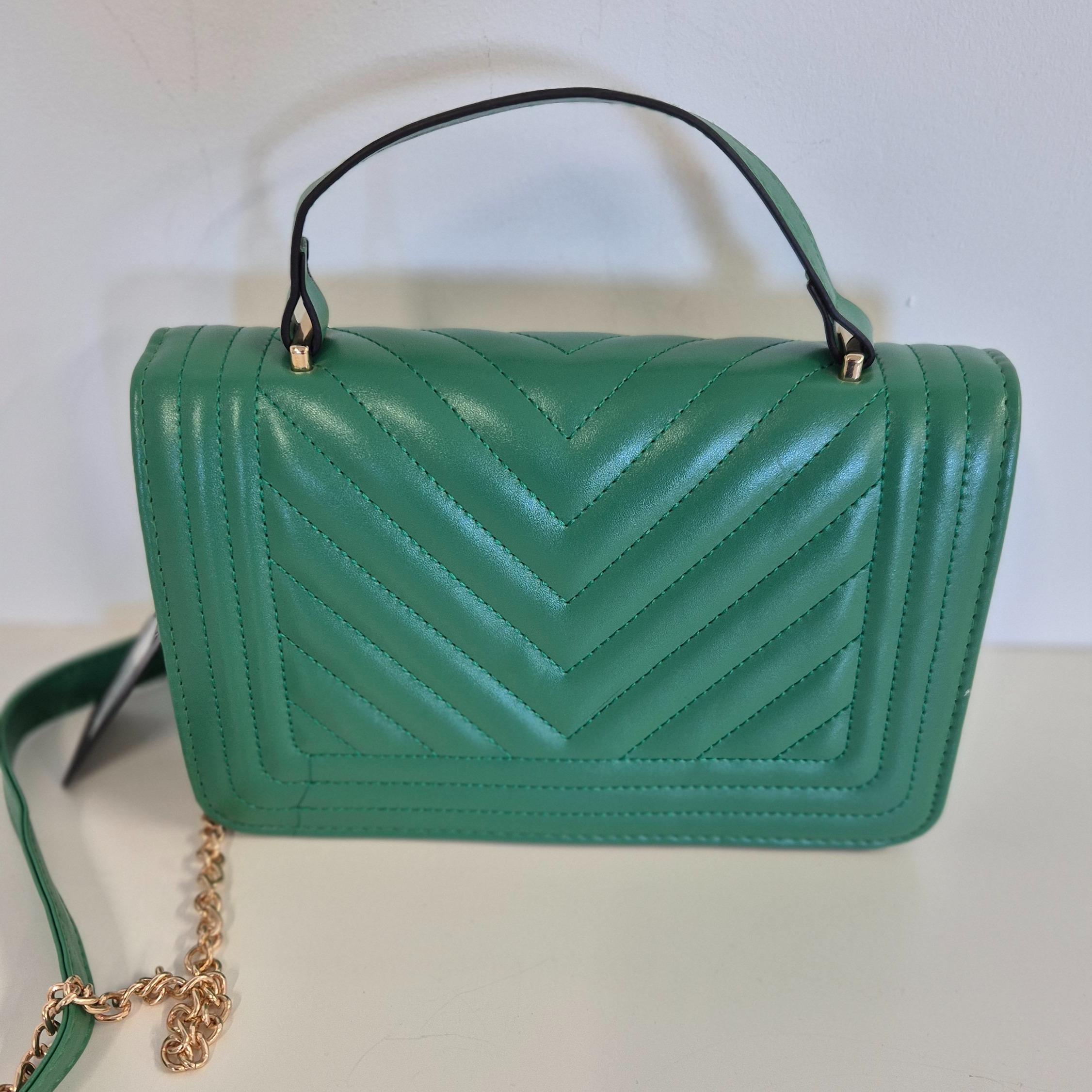 Borsa Crossbody Elena col. Verde Smeraldo