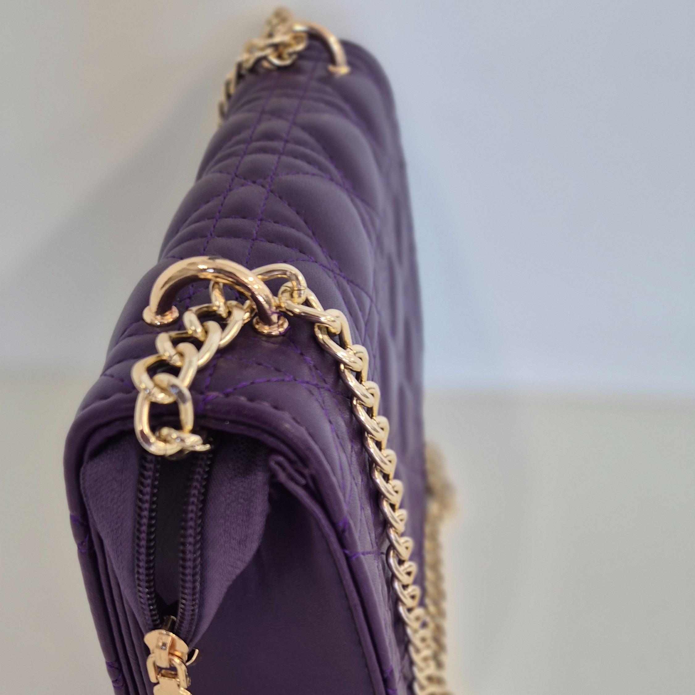 Borsa Shoulder Sofia col. Viola - immagine 3