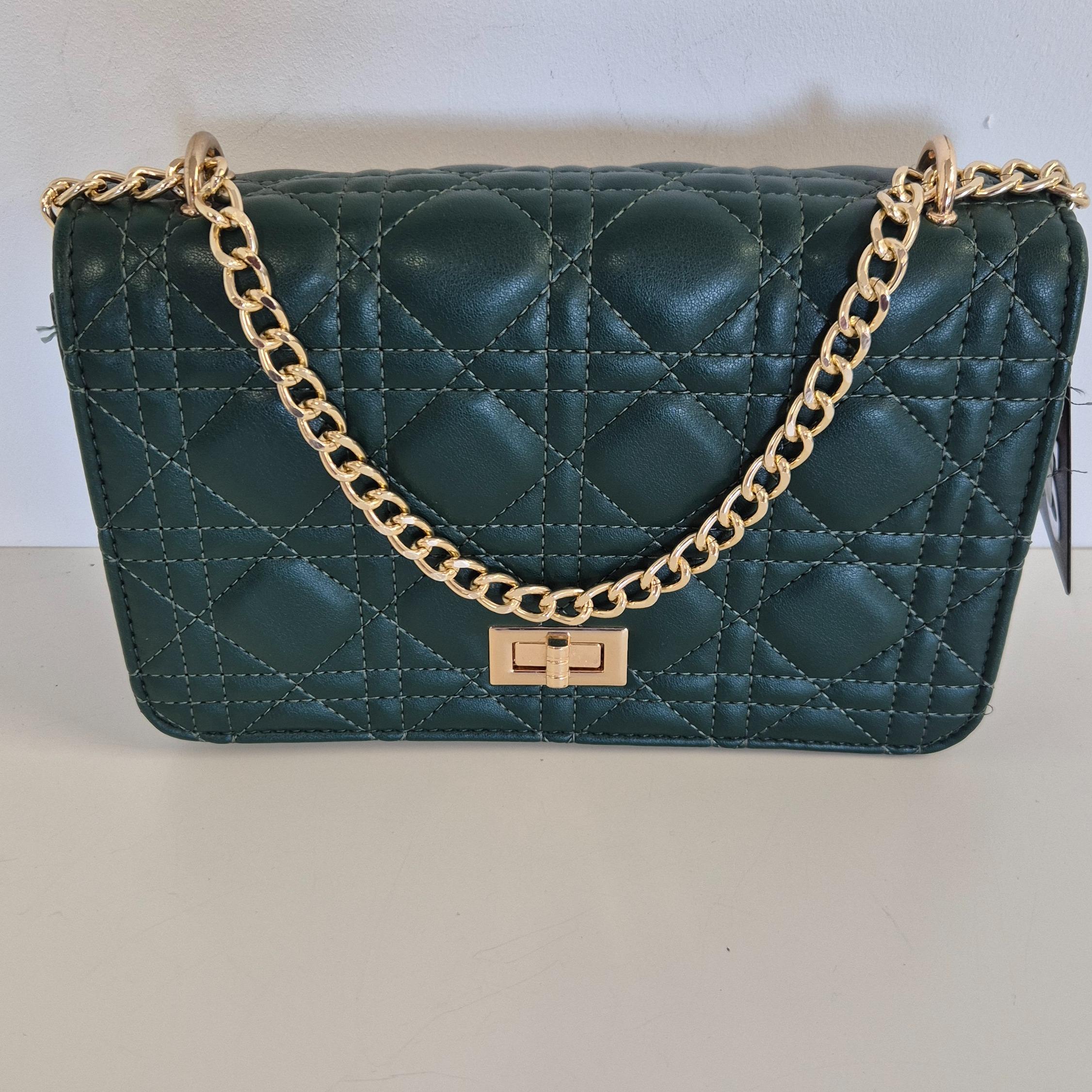 Borsa Shoulder Sofia col. Verde Bosco