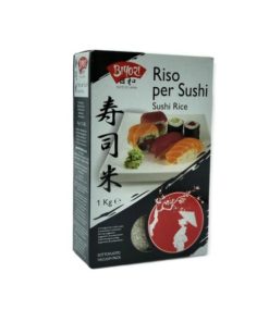 Biyori Riso per Sushi 1 Kg Ideale per Principianti e Esperti in Cucina Giapponese per Preparazioni Ottimali