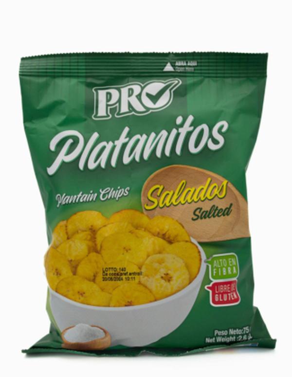 Pro Platan Tiras Salados 75g
